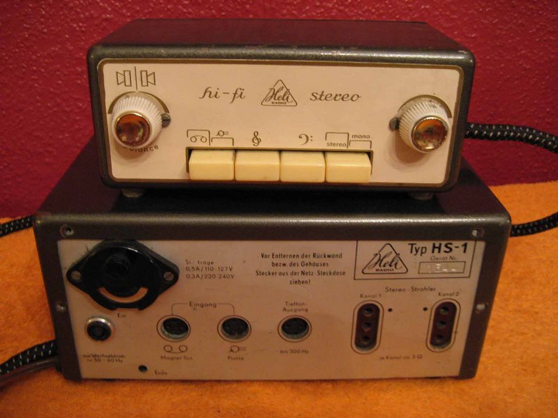 Heli HS-1 Heli HS1 Heli Radio HS1 Hempel  tube amp classic Rhrenverstrker
